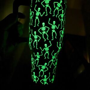 Glow-in-the-Dark Halloween dead serious 40oz HydroJug tumbler NWT